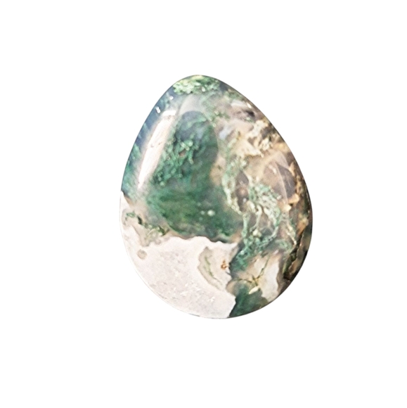 ✨️Moss Agate Worry Stone! - Picture 4 of 7